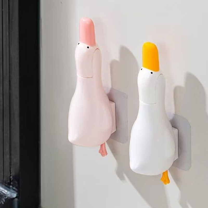 Home Kitchen Bathroom Cleaning - Lovely Duck Double Head Cleaning Clip