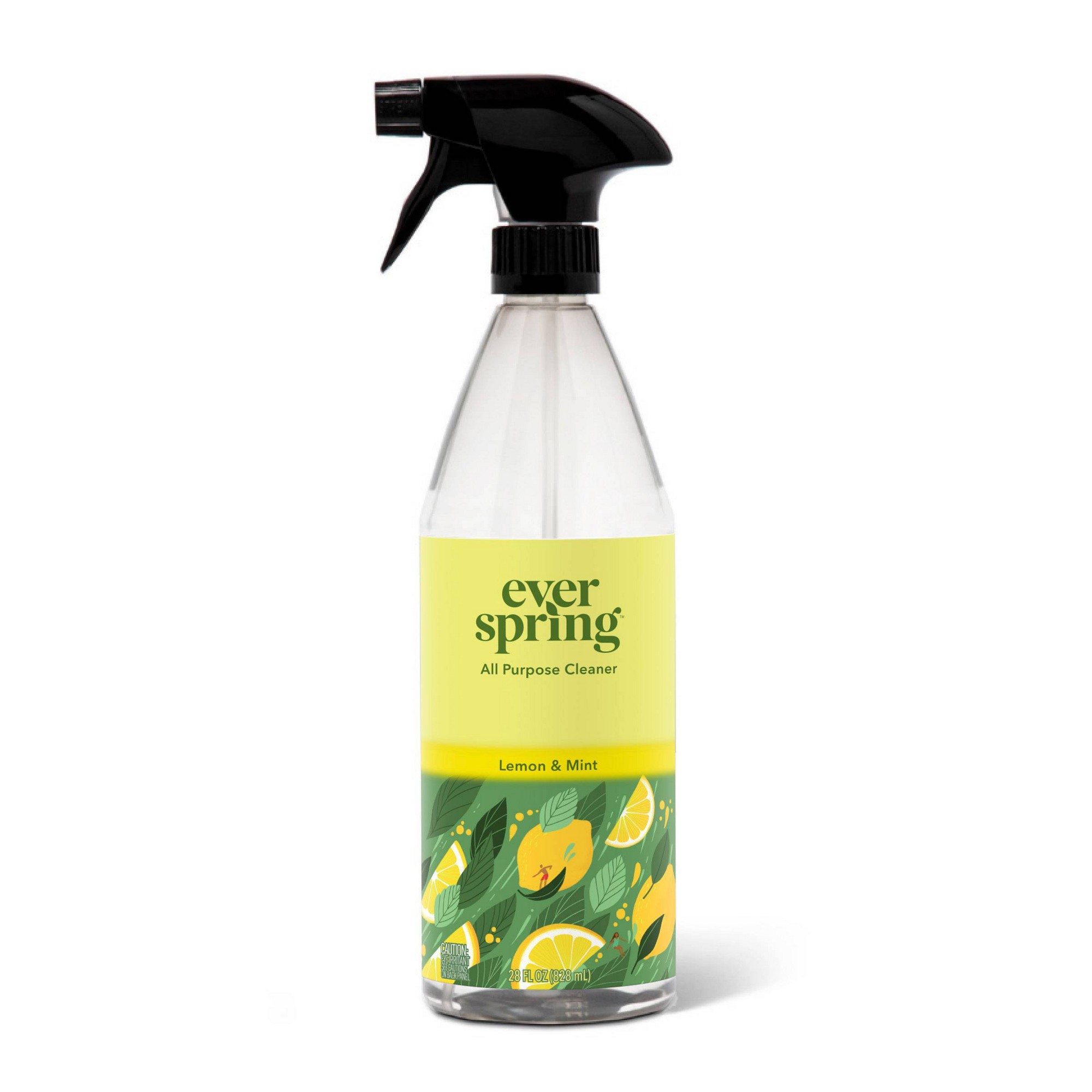 Home Kitchen Bathroom Cleaning - Lemon Mint Scent All Purpose Cleaner