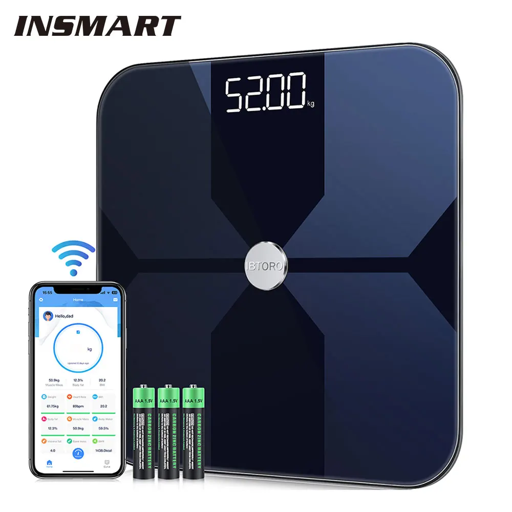 Home Bathroom Scales - Body Fat Scale Wifi Home Precision