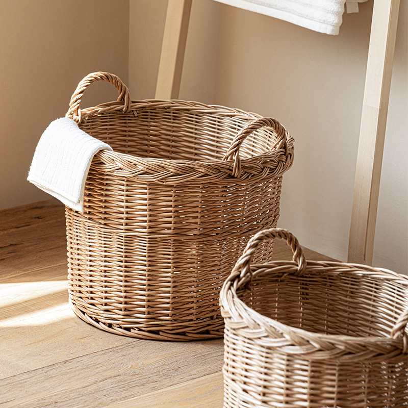 Woven Laundry Hamper with Hand - Home Essentials Bathroom Storage review and price