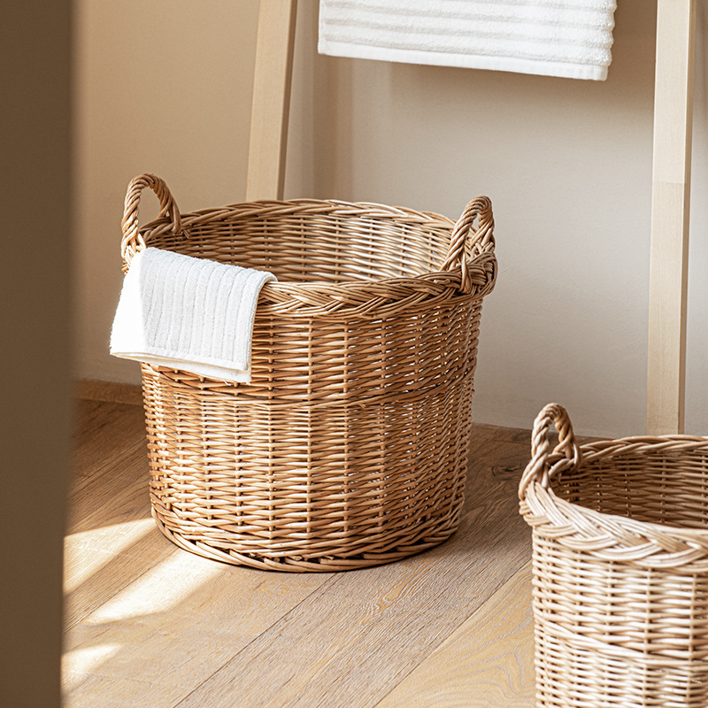 Woven Laundry Hamper with Hand - Home Essentials Bathroom Storage review and price