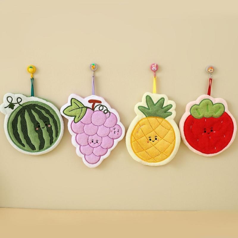 Fruit Hand Towel Kitchen Absor - Home Kitchen Bathroom Cleaning review and price