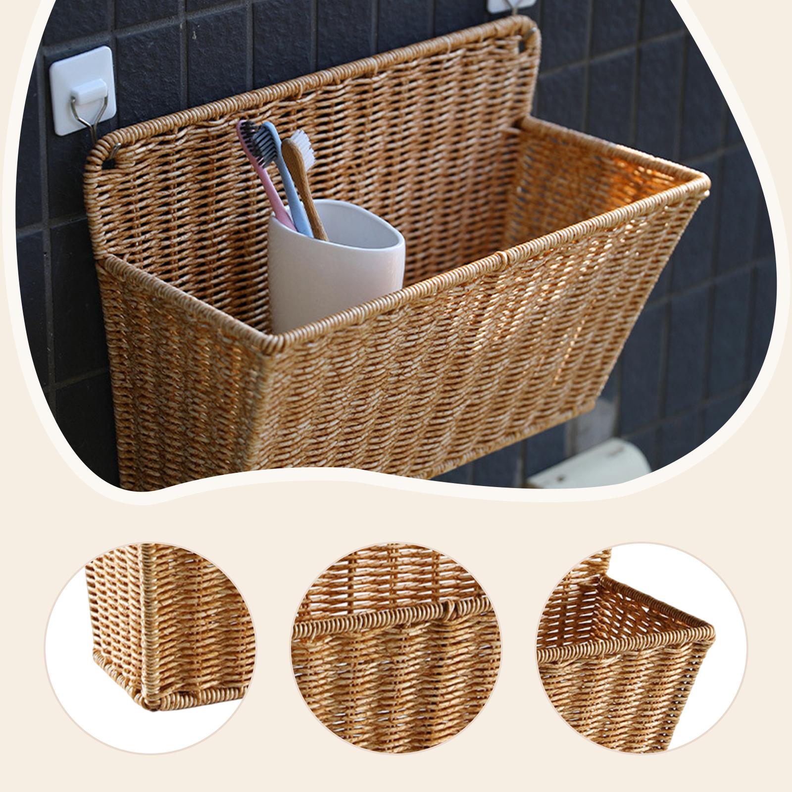 Scandinavian Style Woven Stora - Home Essentials Bathroom Storage review and price