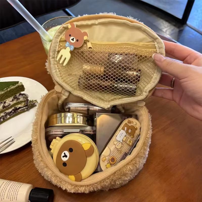 Cute Anime Periphery Rilakkuma - Home Essentials Bathroom Storage review and price