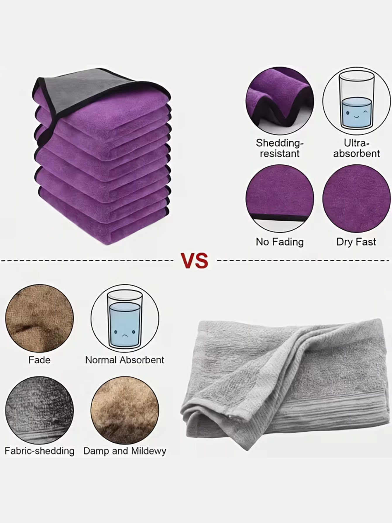 10-Pack Double-Sided Coral Vel - Home Kitchen Bathroom Cleaning review and price