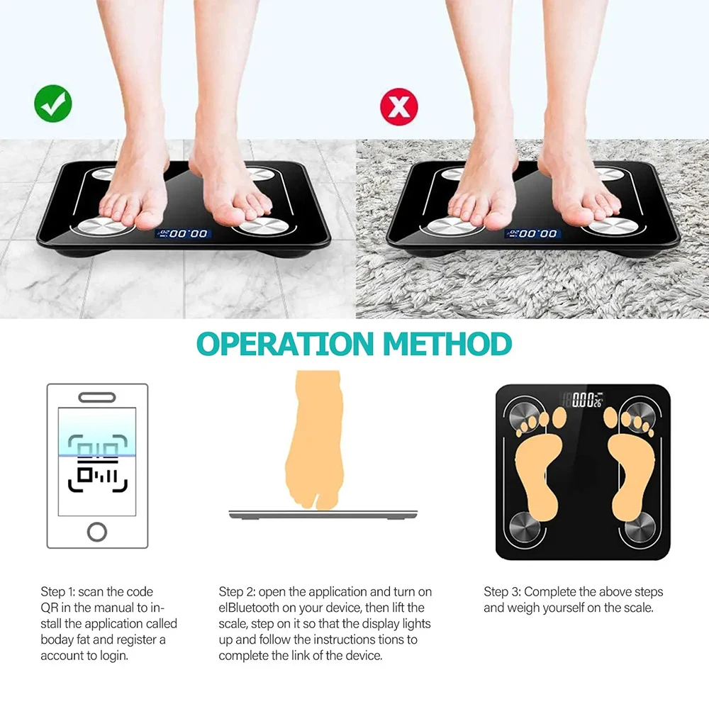 Home Scale Bluetooth Body Fat  - Home Bathroom Scales review and price