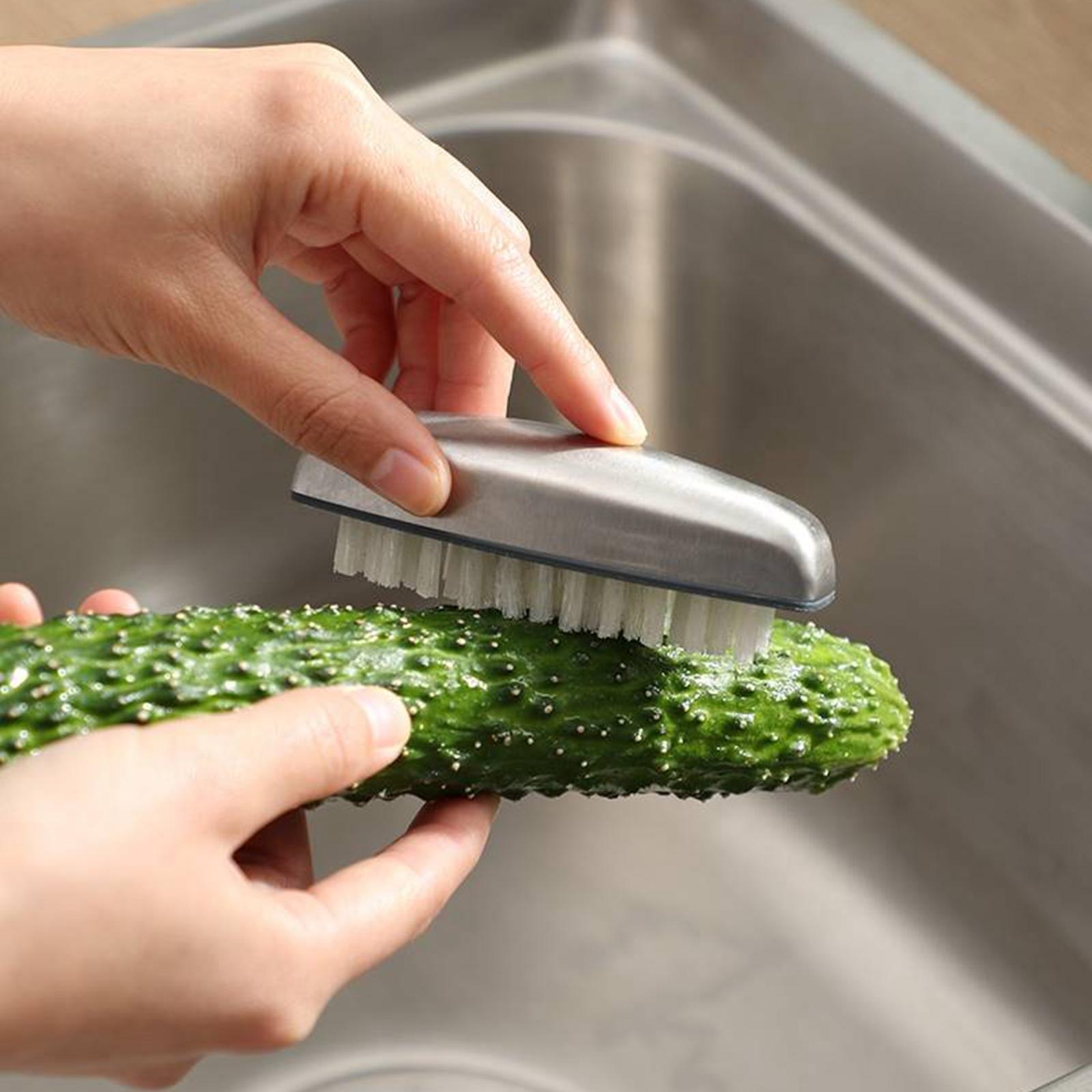 Nail Cleaning Brush Stainless  - Home Kitchen Bathroom Cleaning review and price
