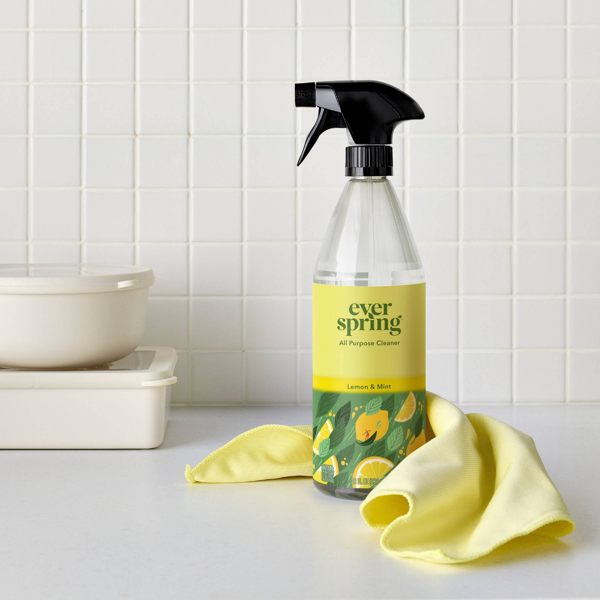 Lemon Mint Scent All Purpose C - Home Kitchen Bathroom Cleaning review and price