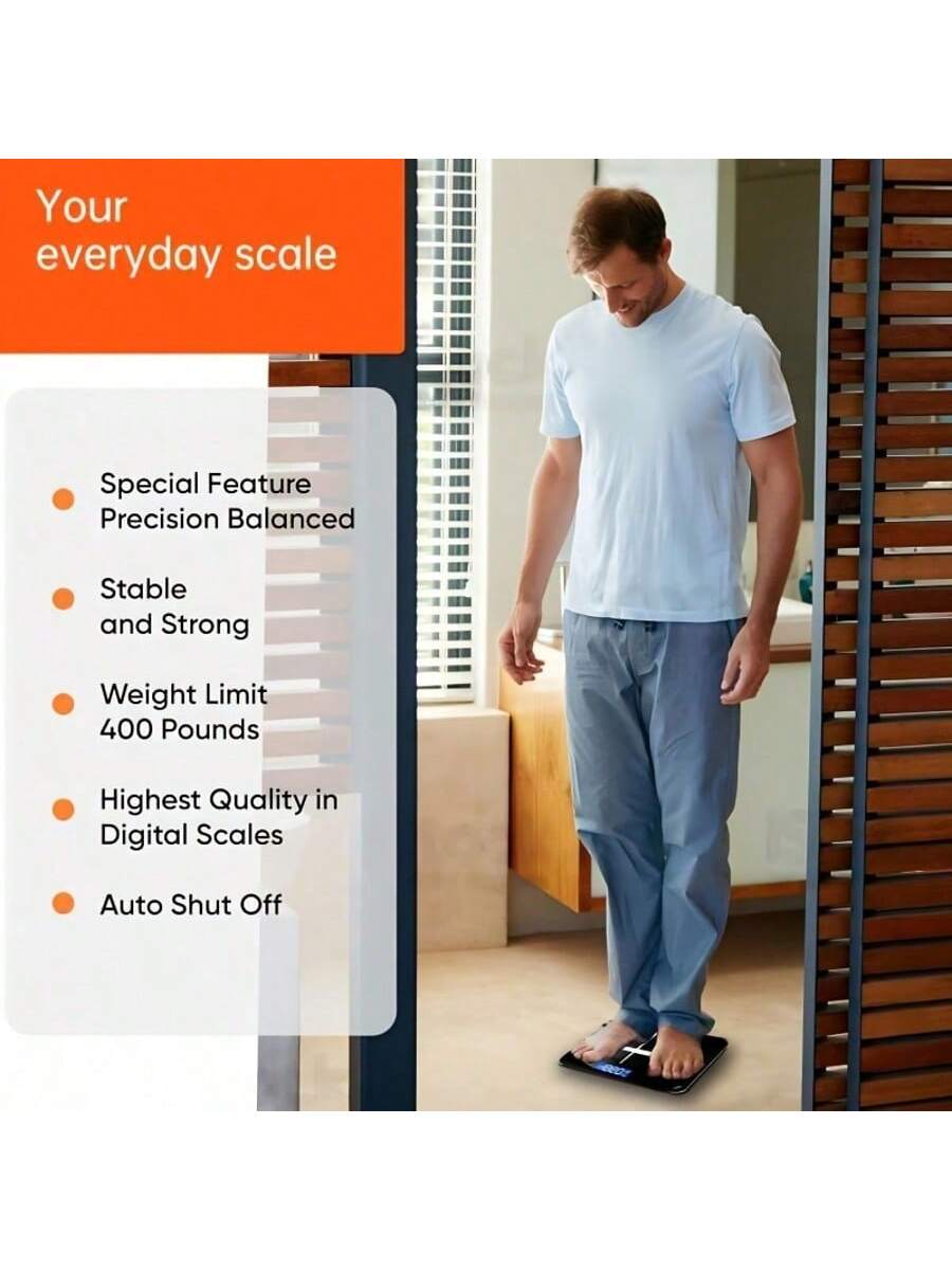 Smart Multi-Function Body Fat  - Home Bathroom Scales review and price
