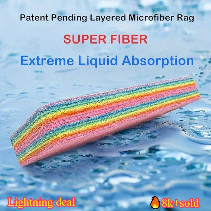 1PC ,12 layer fiber, perfect c - Home Kitchen Bathroom Cleaning review and price