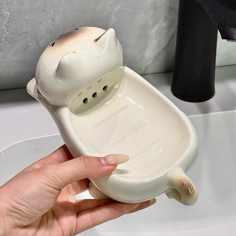 The New High-end Ceramic Soap  - Home Essentials Bathroom Storage review and price